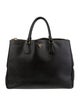 Prada Extra Large Saffiano Galleria Double Zip Tote