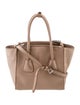 Prada Scamosciato-Trimmed Glace Calf Twin Pocket Tote