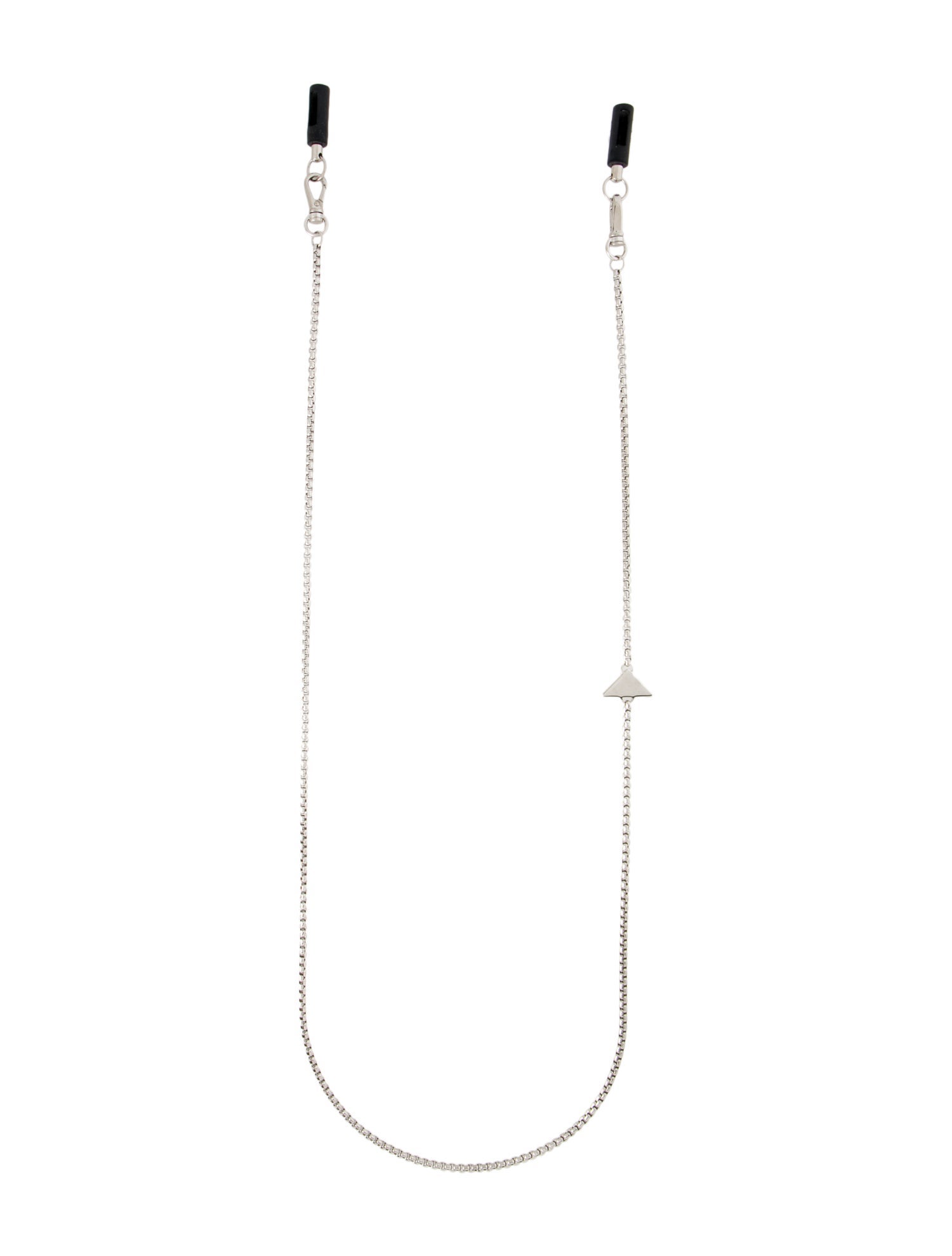 Prada Chain for AirPods and AirPods Pro - Silver Bag