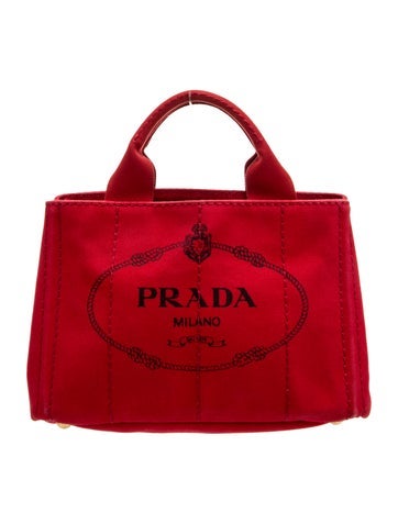 Prada Totes Canvas Small Canapa Tote