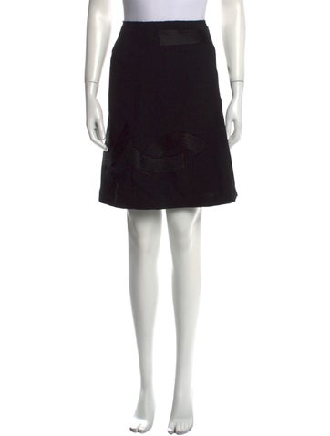 Prada Skirts Virgin Wool Mini Skirt Us4, It40 | S