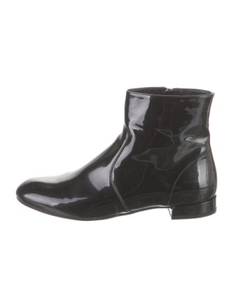Prada Patent Leather Rain Boots