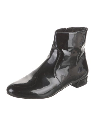 Prada Patent Leather Rain Boots