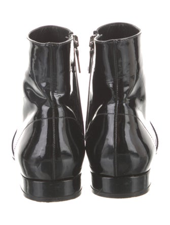 Prada Patent Leather Rain Boots