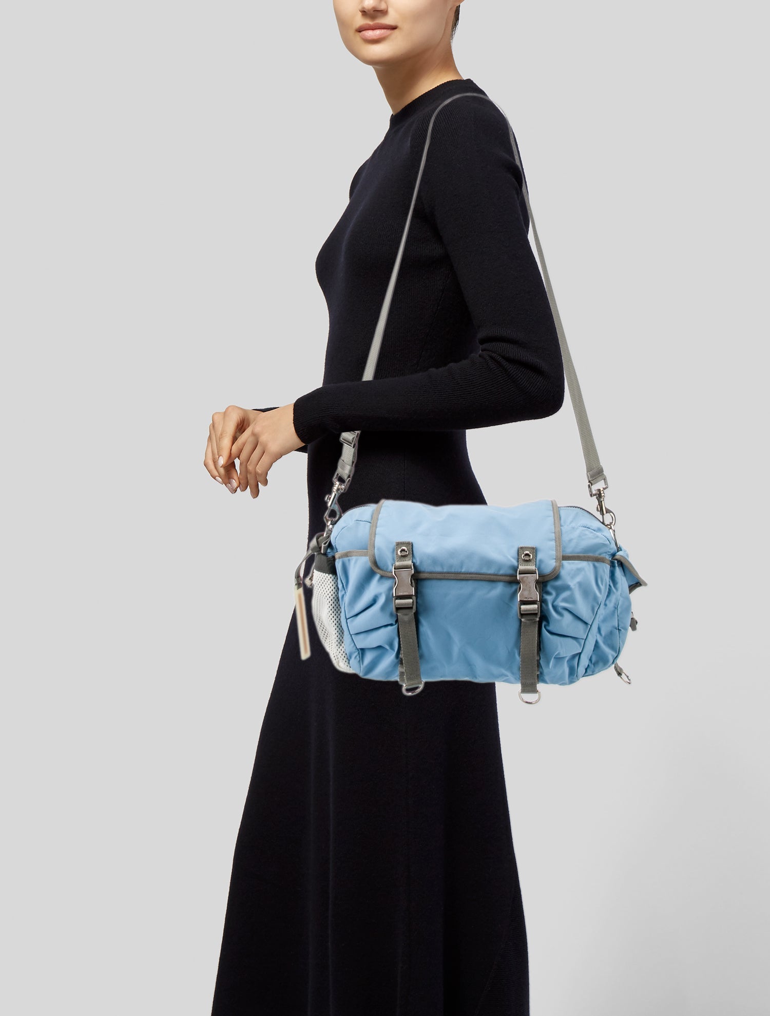 Prada Sport Sport Bike Messenger Bag - Blue Crossbody Bags