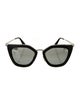 Prada Wayfarer Mirrored Sunglasses