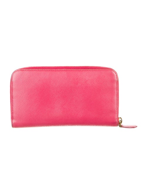 Prada Saffiano Cuir Leather Continental Wallet