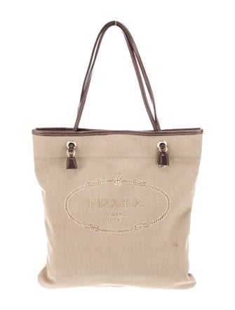 Prada Canvas Tote