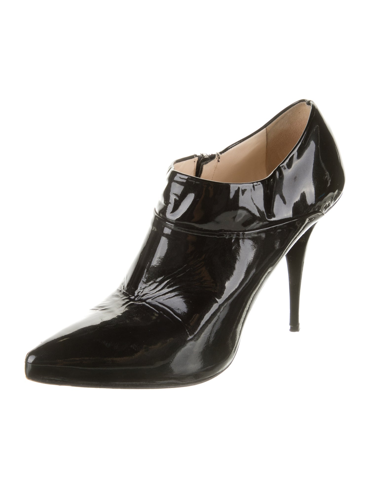 Prada Patent Leather Boots