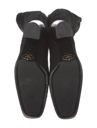 Prada Canvas Boots