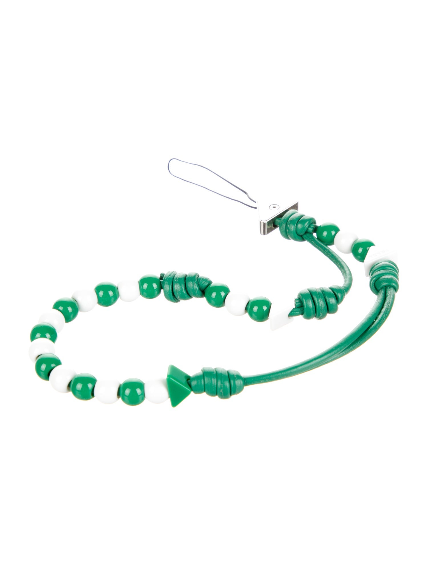 Prada Leather Keychain