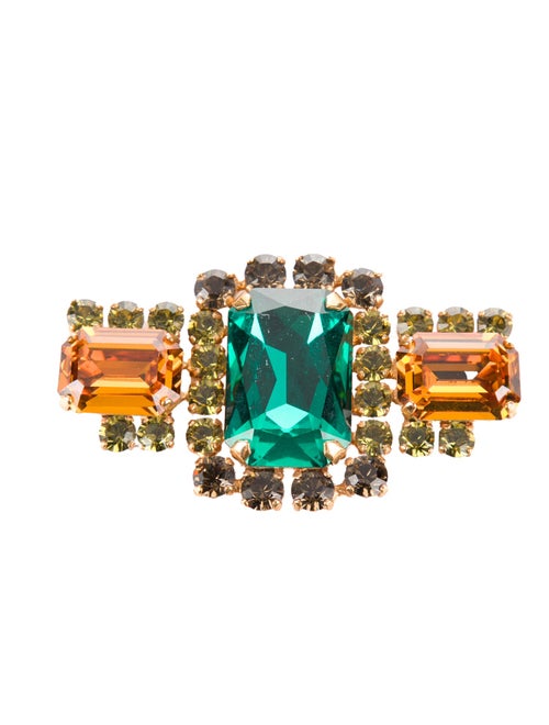 Prada Patent Leather Floral Print Mules