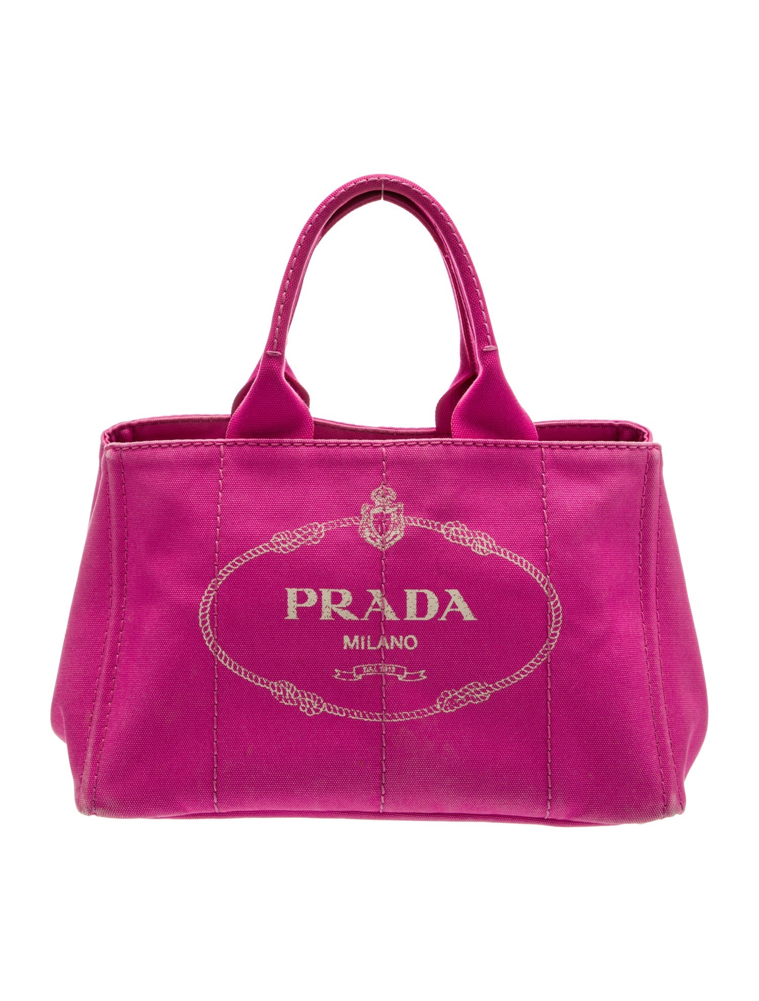 Prada Canapa Logo Tote