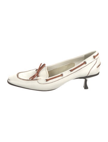 Prada Pumps Leather Printed Slingback IT 38.5 | 8.5