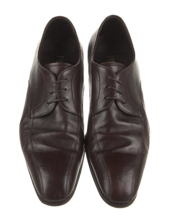 Prada Leather Derby Shoes