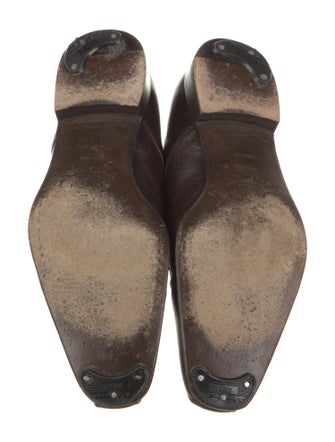 Prada Leather Derby Shoes