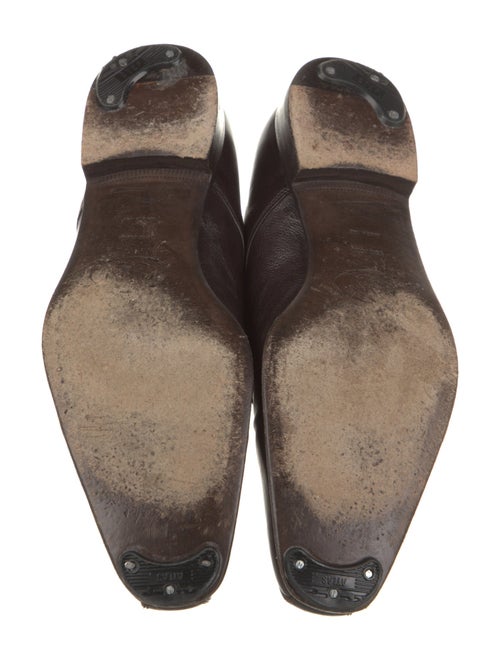 Prada Leather Derby Shoes