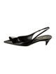 Prada Leather Slingback Pumps