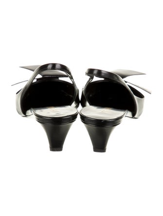 Prada Leather Slingback Pumps