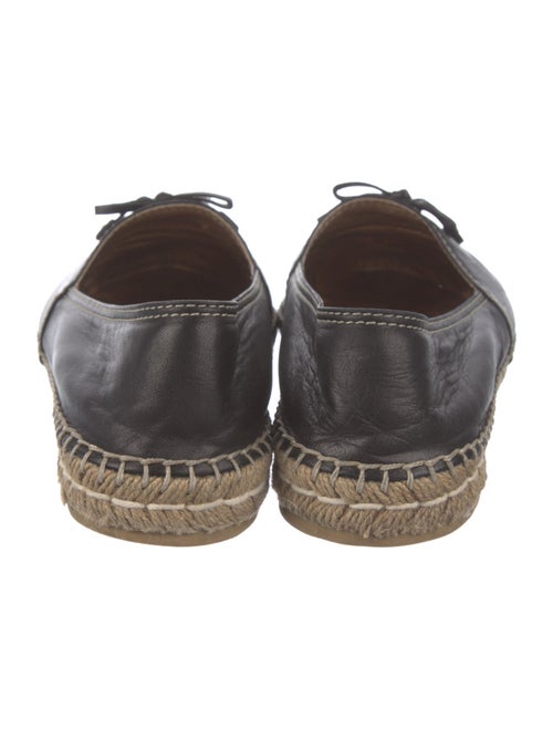 Prada Leather Espadrilles