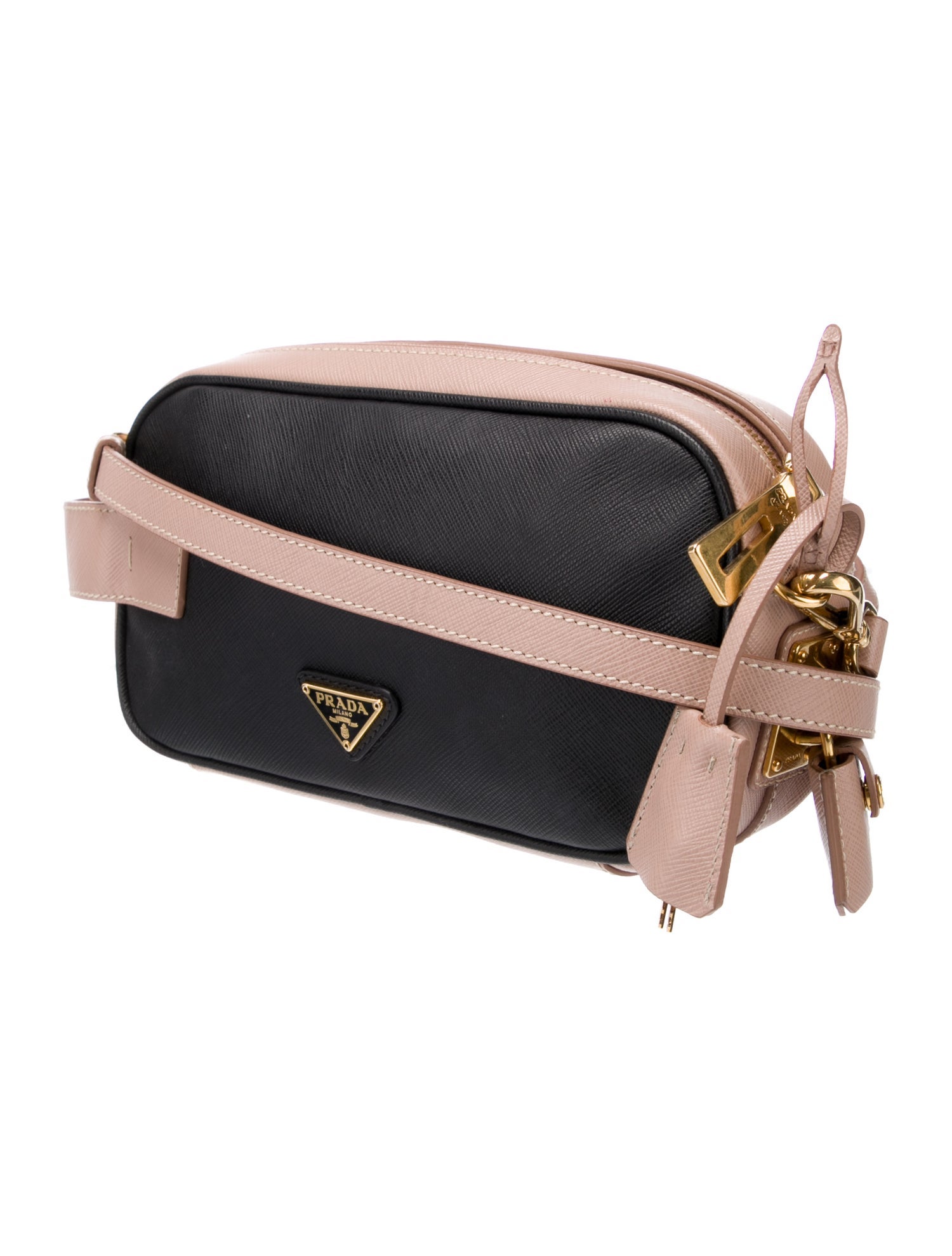 Prada Saffiano Lux Crossbody Bag Black Crossbody Bags, Handbags