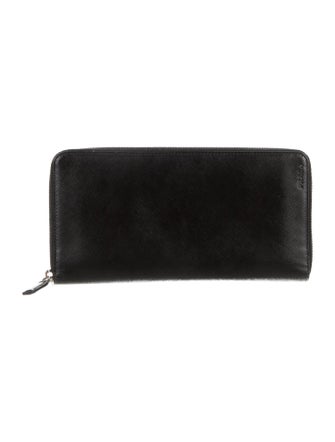 Prada Saffiano Lux Leather Continental Wallet