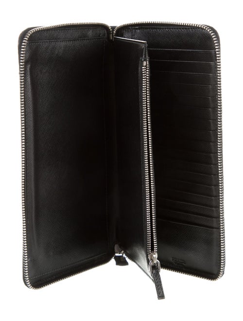 Prada Saffiano Lux Leather Continental Wallet
