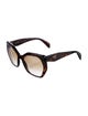 Prada Oversize Gradient Sunglasses