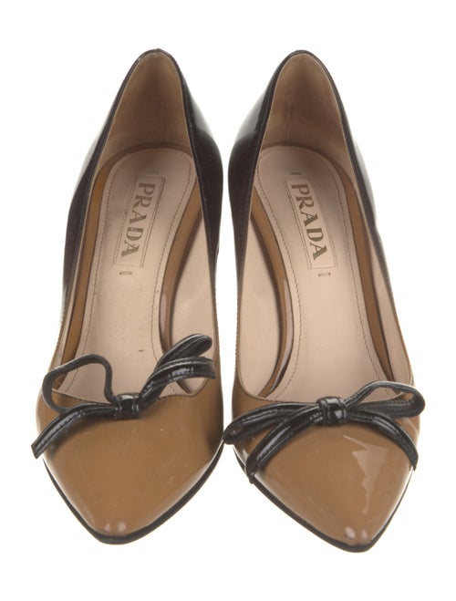 Prada Patent Leather Tie-Dye Print Pumps