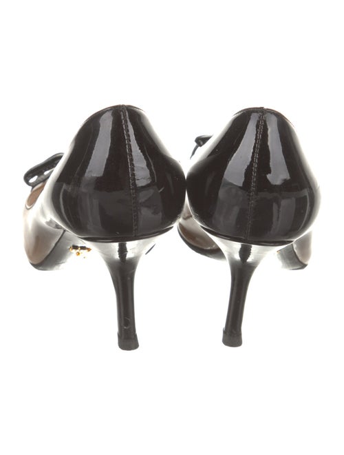 Prada Patent Leather Tie-Dye Print Pumps