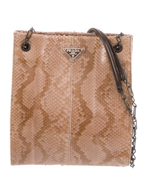Prada Pitone Shoulder Bag