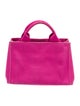 Prada Small Canapa Logo Tote