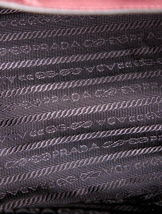 Prada Small Glace Calf Twin Pocket Tote