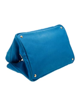 Prada Large Canapa Logo Tote