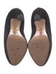 Prada Suede Cutout Accent Pumps