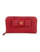 Prada Saffiano Lux Leather Continental Wallet