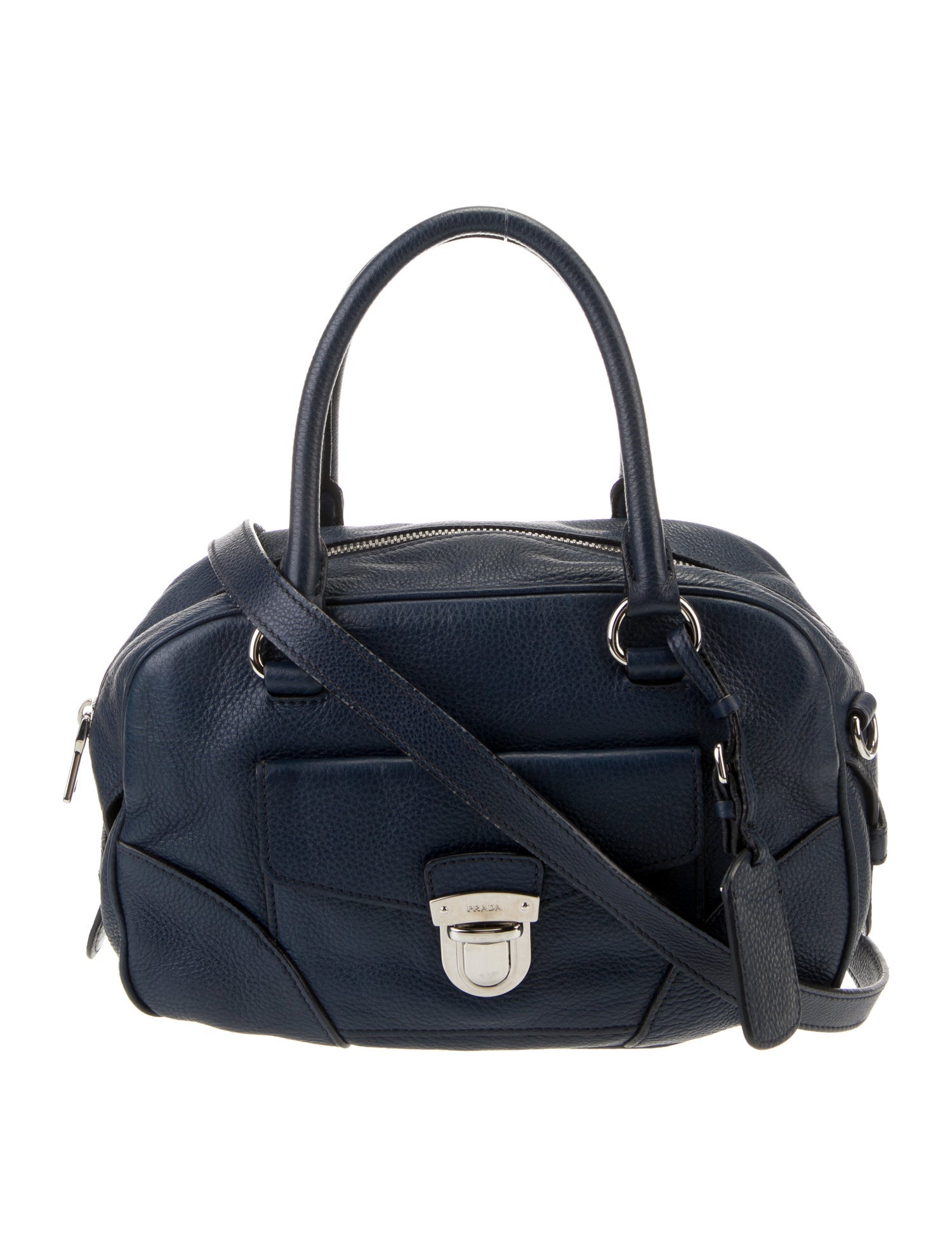 Prada Vitello Daino Handle Bag