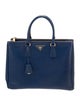 Prada Large Saffiano Lux Galleria Double Zip Tote