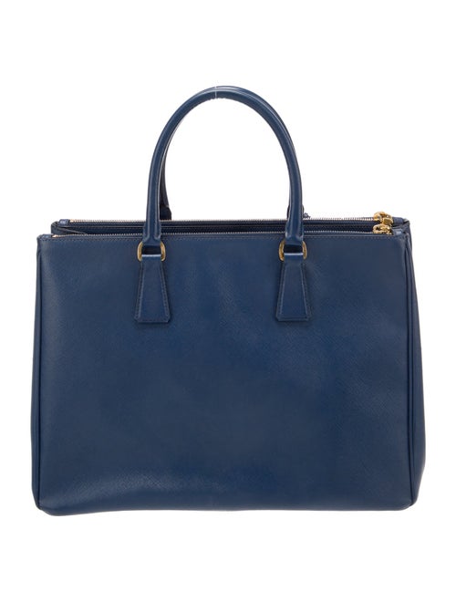Prada Large Saffiano Lux Galleria Double Zip Tote
