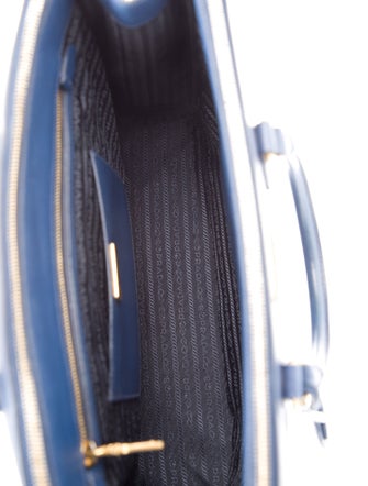 Prada Large Saffiano Lux Galleria Double Zip Tote