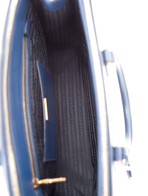 Prada Large Saffiano Lux Galleria Double Zip Tote