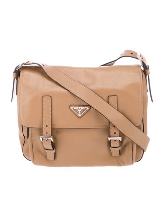 Prada Soft Calf Messenger Bag
