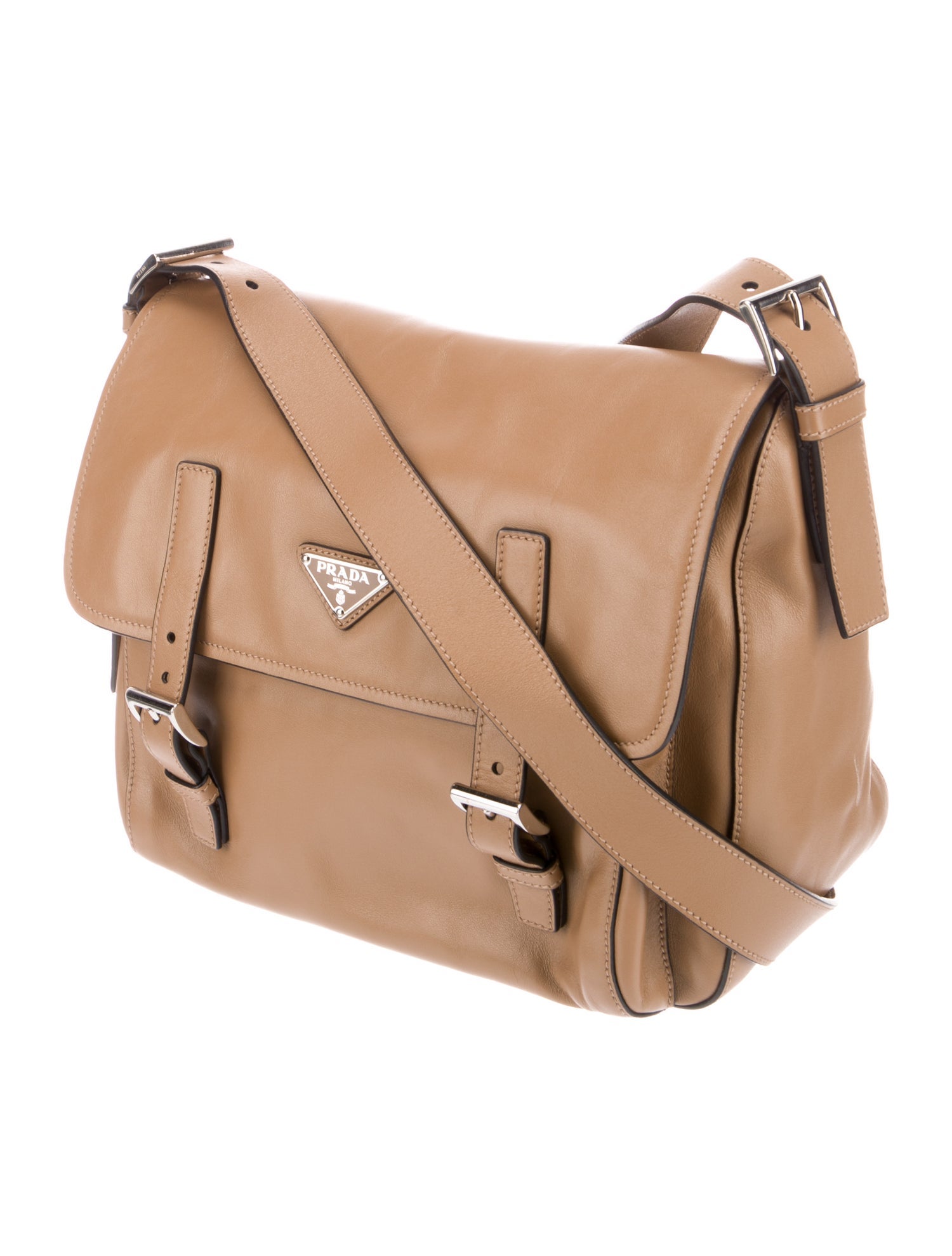 Prada Soft Calf Messenger Bag