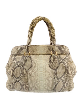 Prada Python Tote