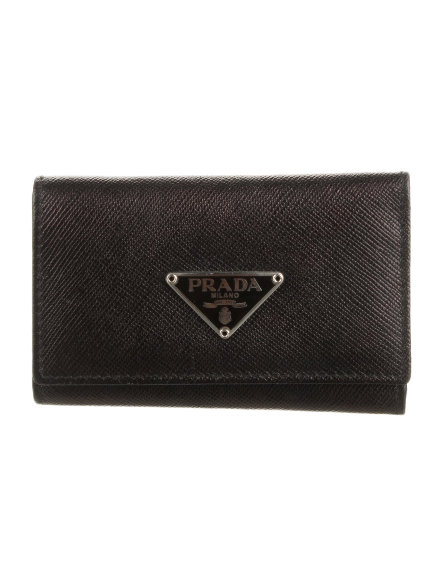 Prada Leather 6 Key Holder