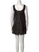 Prada Lambskin Mini Dress