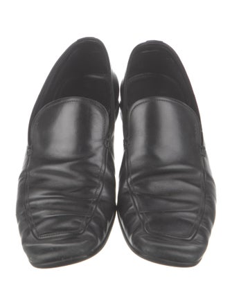 Prada Leather Dress Loafers