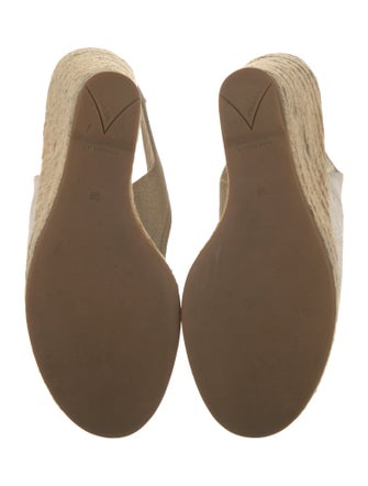 Prada Canvas Braided Accents Slingback Pumps