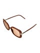 Prada Square Tinted Sunglasses