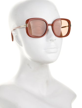 Prada Square Tinted Sunglasses
